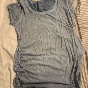 Light blue large maternity t shirt from Motherhood Maternity